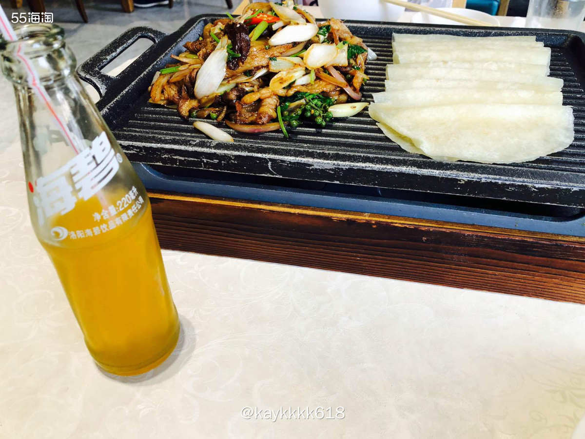 去了白马寺之后安排的这家清真豫秀斋午饭，离白马寺不远在瀍河区