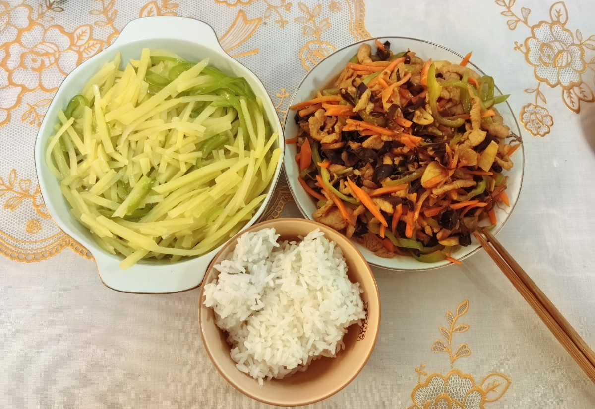 🌸每天都要纠结吃啥，还要去菜市场买菜，真的很烦。现在基本上