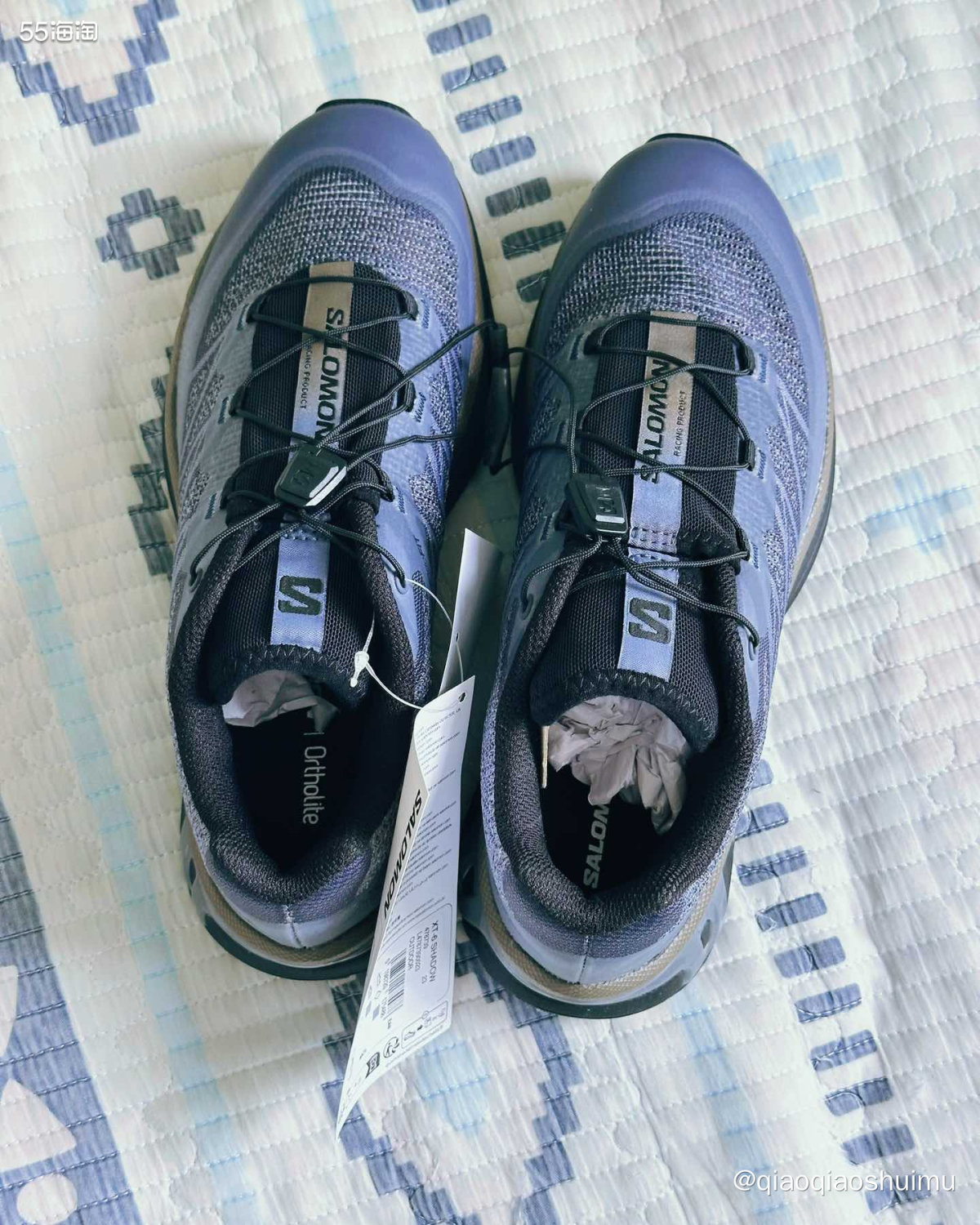 终于，近期买的这一大堆萨洛蒙都到齐啦～ 这双星空色的的xt6