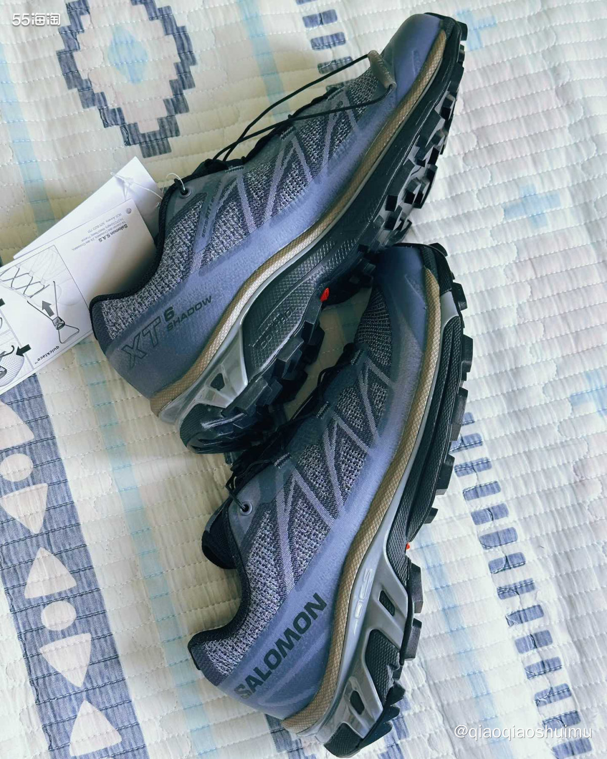 终于，近期买的这一大堆萨洛蒙都到齐啦～ 这双星空色的的xt6