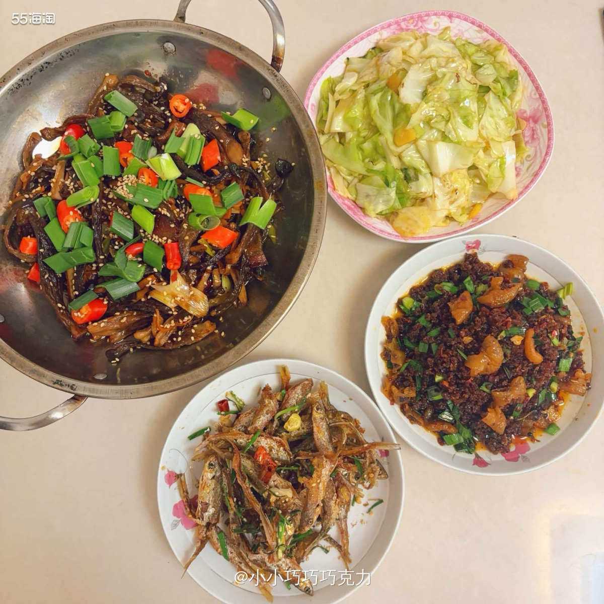 最近一周又在休假，所以又可以每天在家吃妈妈做得好吃的啦，估计