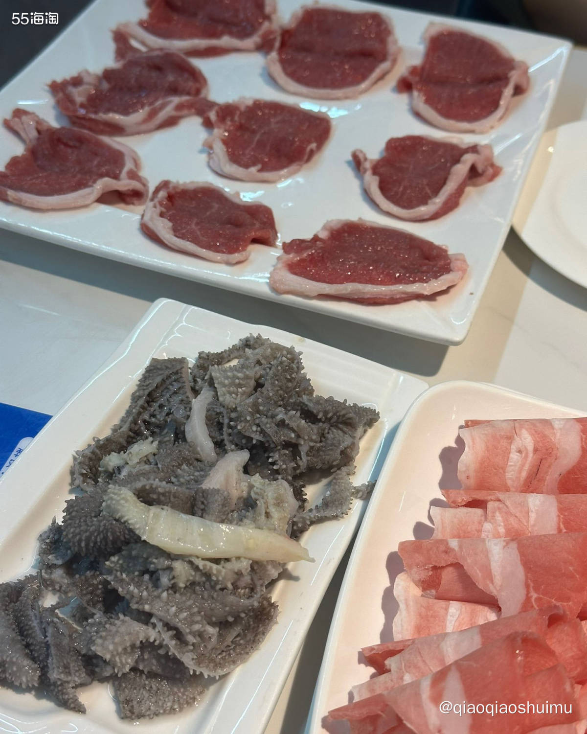 这个套餐是老公从抖音团的，七荤七素，才150多，超级划算的。