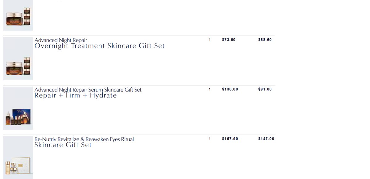 每年的黑五都是买雅诗兰黛的最适合的时机，各种满赠，去年满赠的