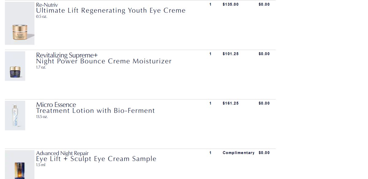 每年的黑五都是买雅诗兰黛的最适合的时机，各种满赠，去年满赠的