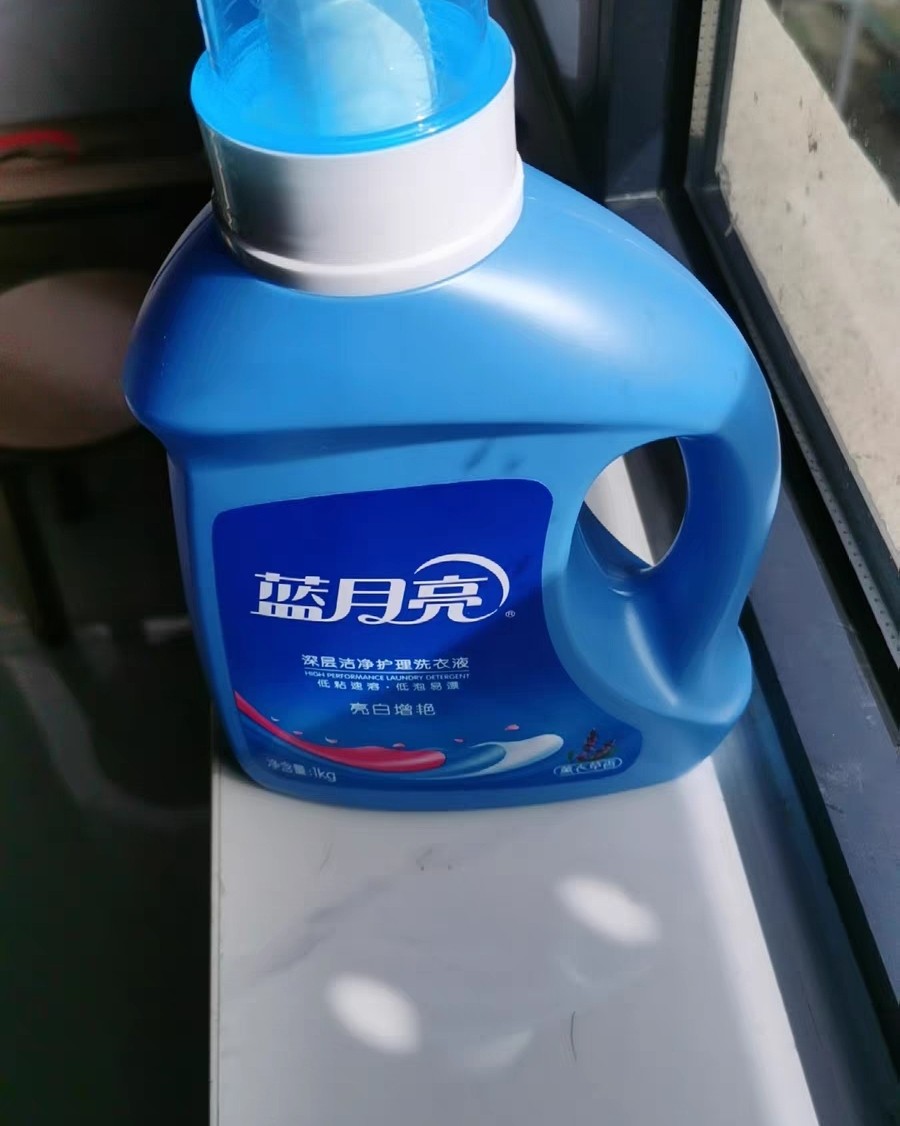 下单网站：淘宝网 下单商品：蓝月亮洗衣液1KG 下单金额：天