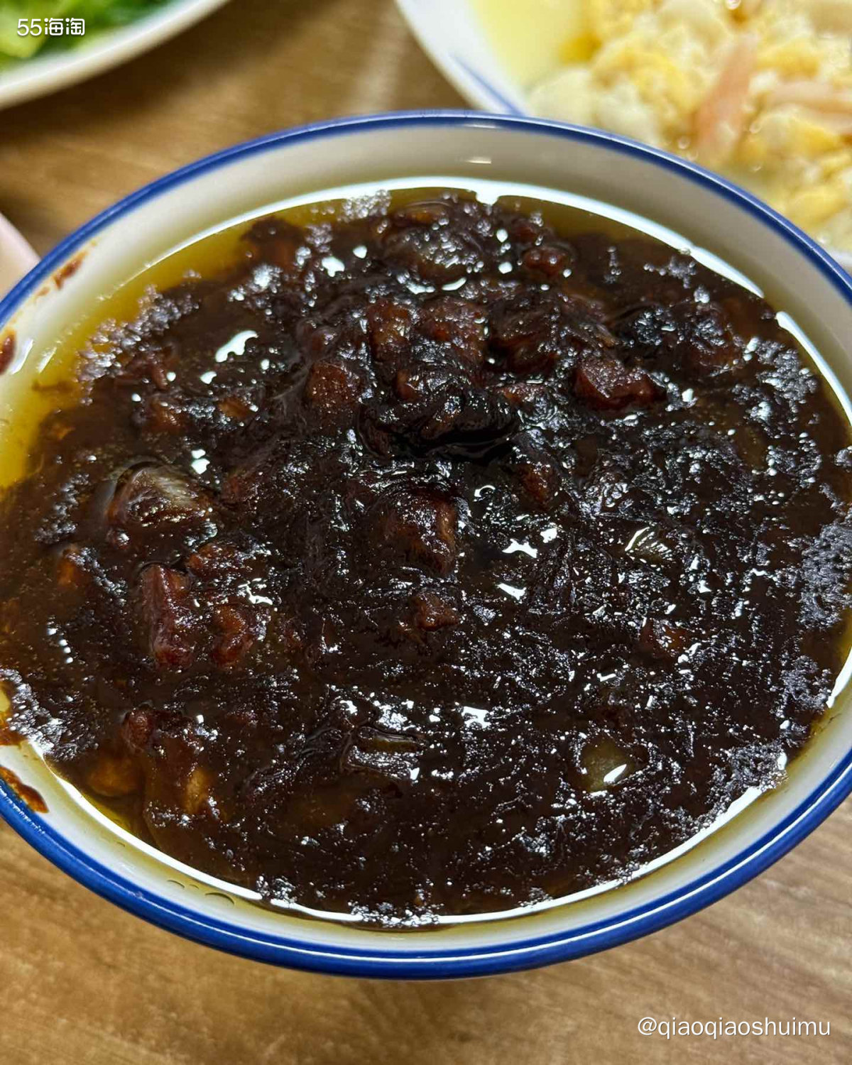 上周忽然想吃炸酱面了，赶紧呼妈妈，而且还顺道点了好几个别的菜