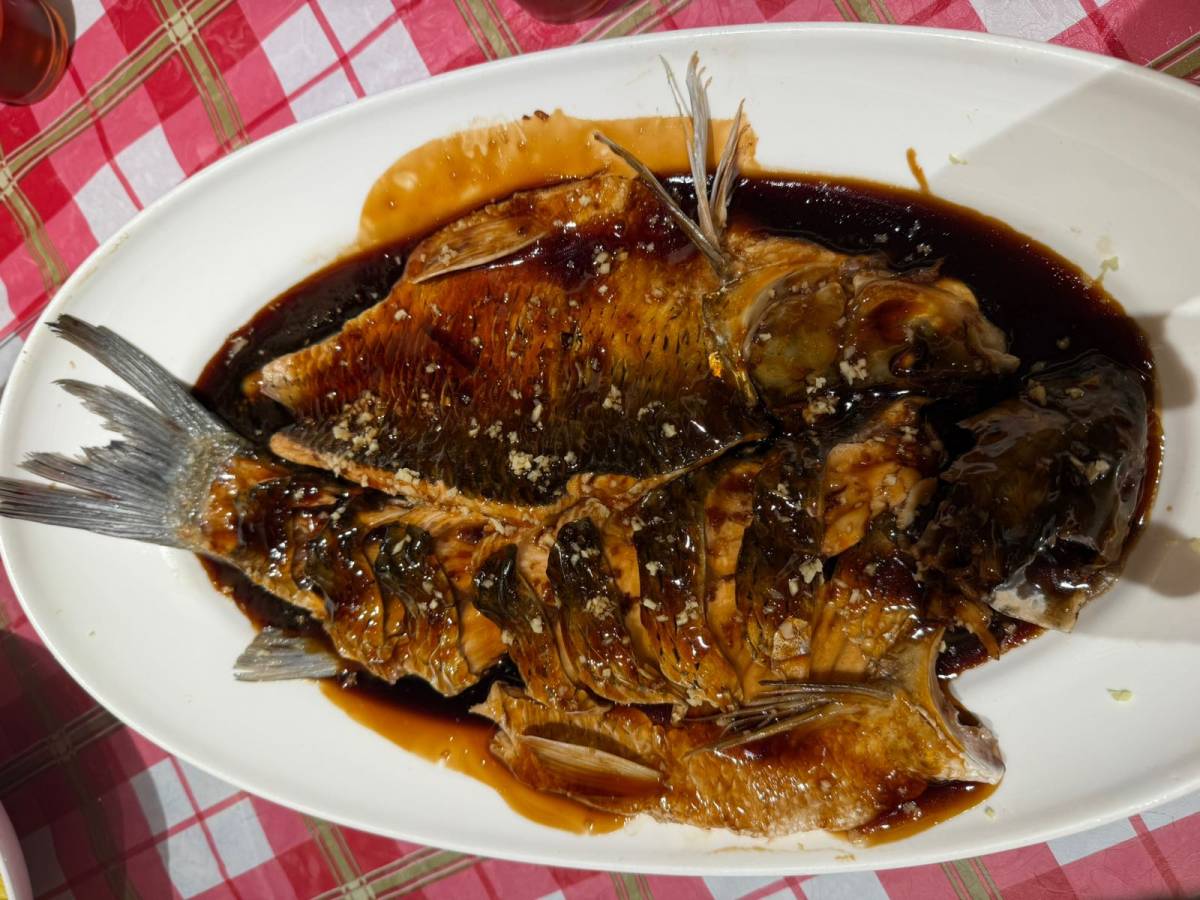 🐟虽然久闻这道杭州名菜，但是吃还是第一次吃，今天中午和小伙
