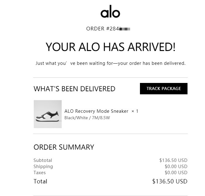 Alo Yoga不仅衣服好穿，他们家的鞋子也还不错，价格不算