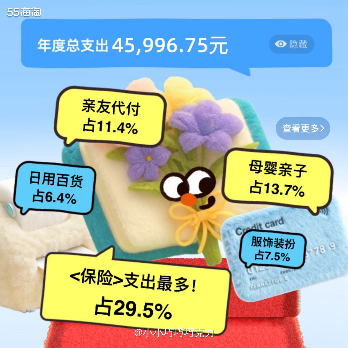 现在买东西基本都是通过支付宝、信用卡去支付，有时候支付宝的余