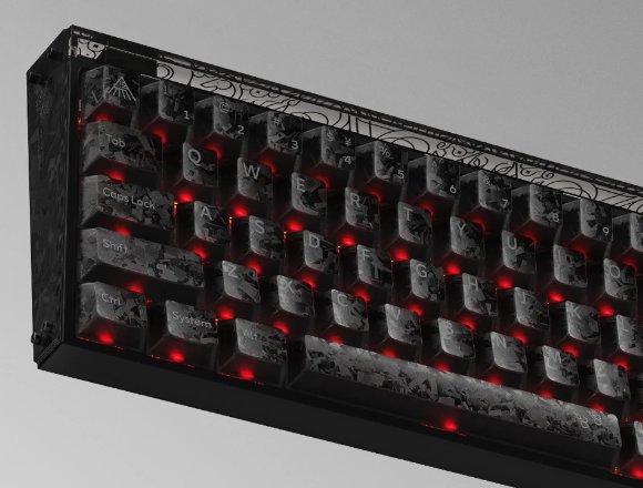 MelGeek推出的MADE68 ULTRA+ 马年限定典键