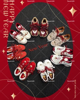 adidas三叶草马年限定鞋子全家福来一波。