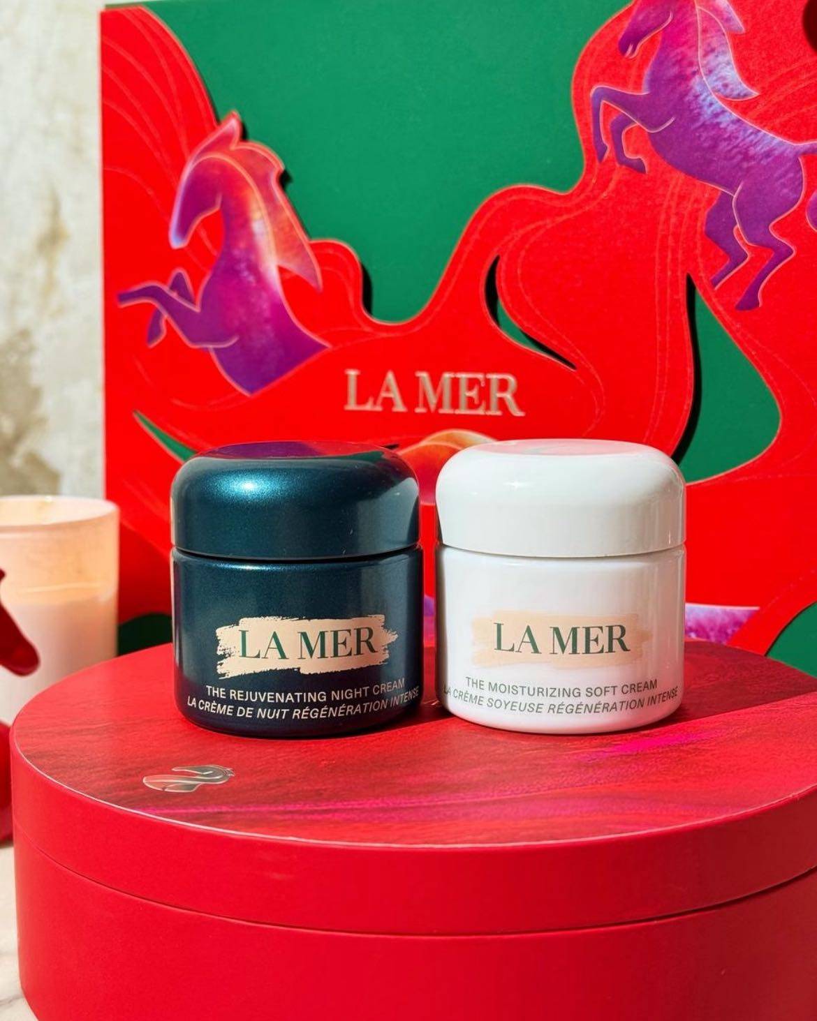 🌸海蓝之谜马年限定礼盒终于到了，这个香插、果盘、和红包手机