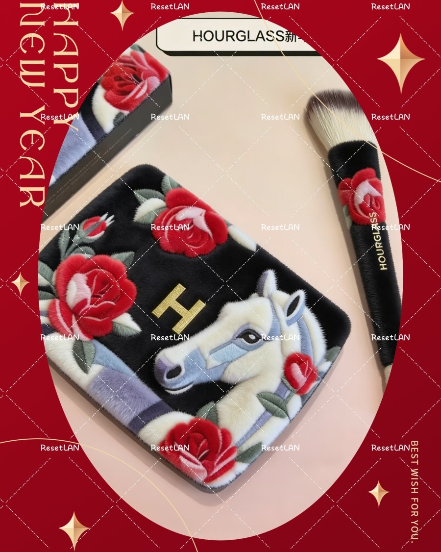 乌克兰艺术家设计的油画包装！ 白马缀繁花的图案寓意步步生花，