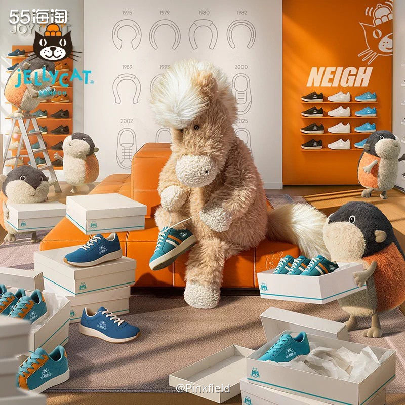 🐴几乎每个月都在出新品的Jellycat也推出了2026年