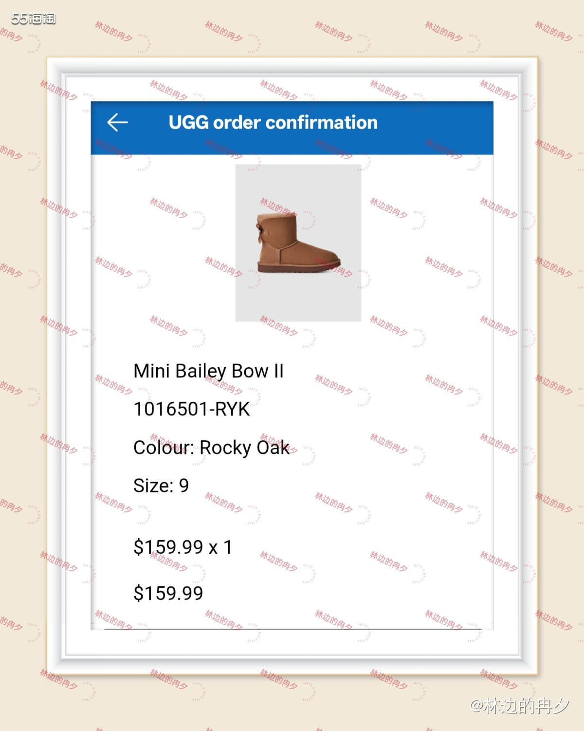 Ugg贝利蝴蝶结雪地靴，是大G为数不多的羊皮毛一体的雪地靴。