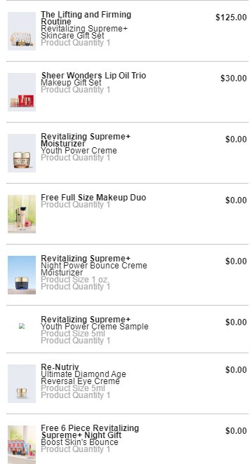 雅诗兰黛家一年下来活动不少，但是感觉还是送正装的更划算！叠加