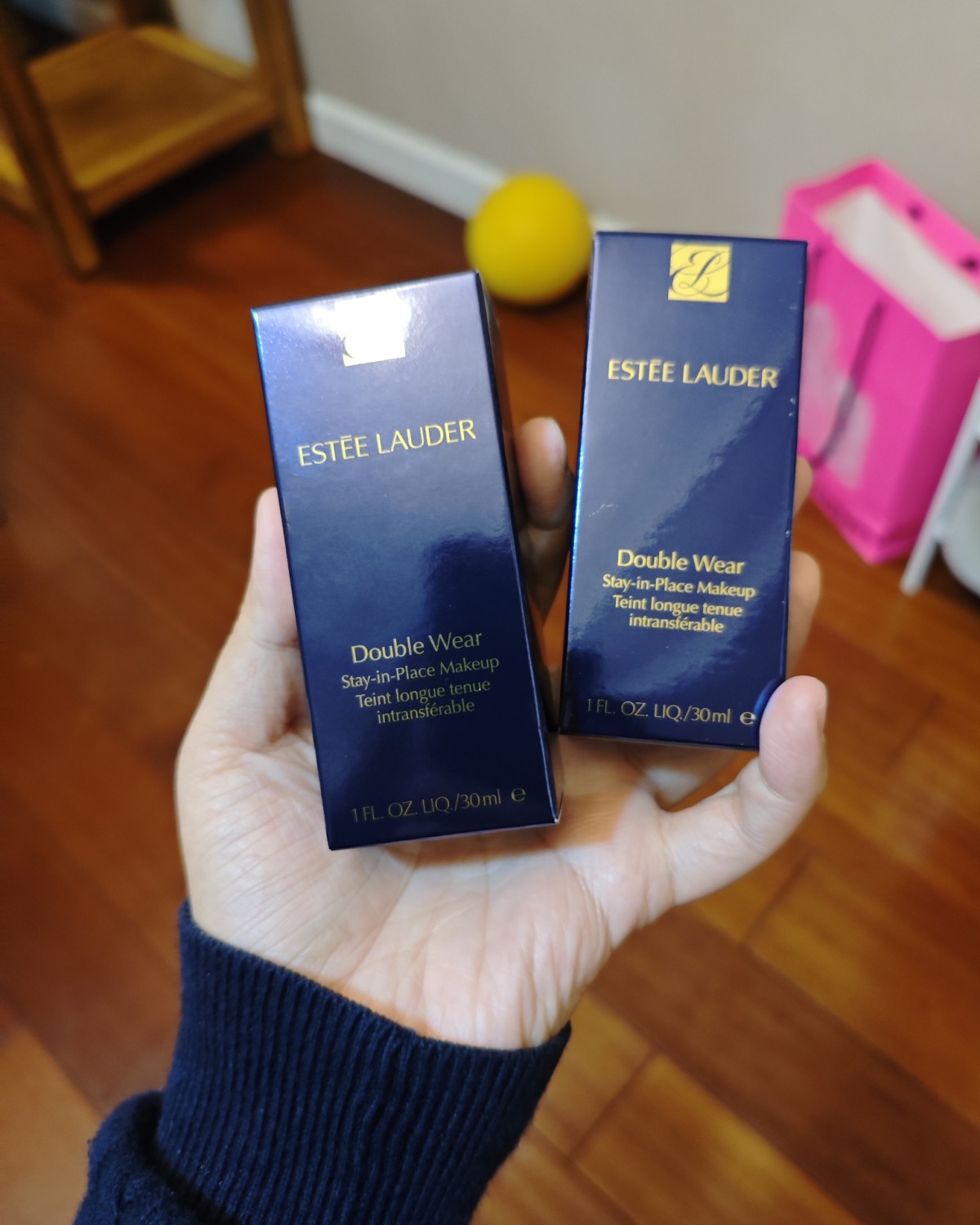 雅诗兰黛春季大促我买了好几单，这是其中一单先到了，走的是野马