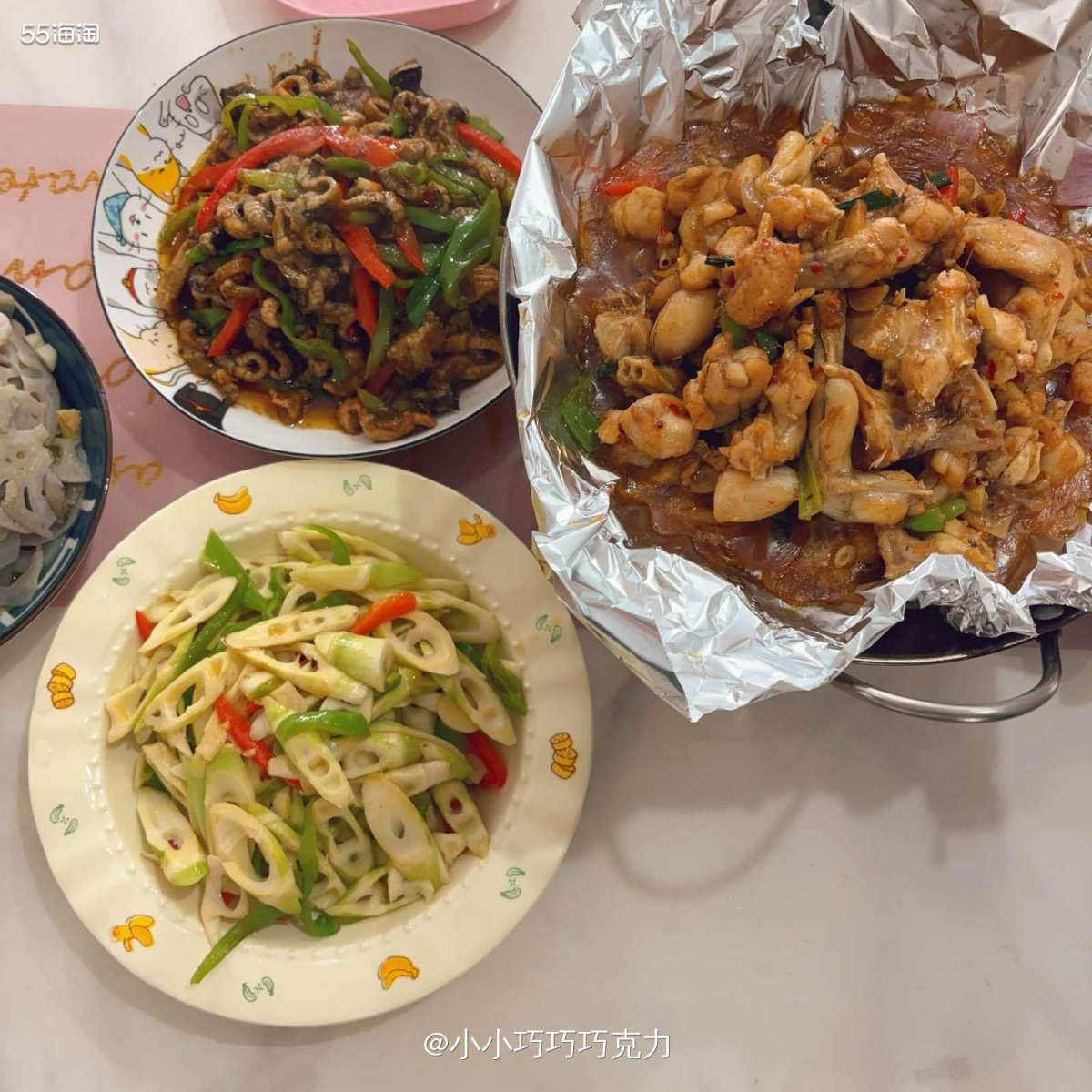 上周末有事没回我妈妈家，好久没做饭了，周六我又重操旧业做了一