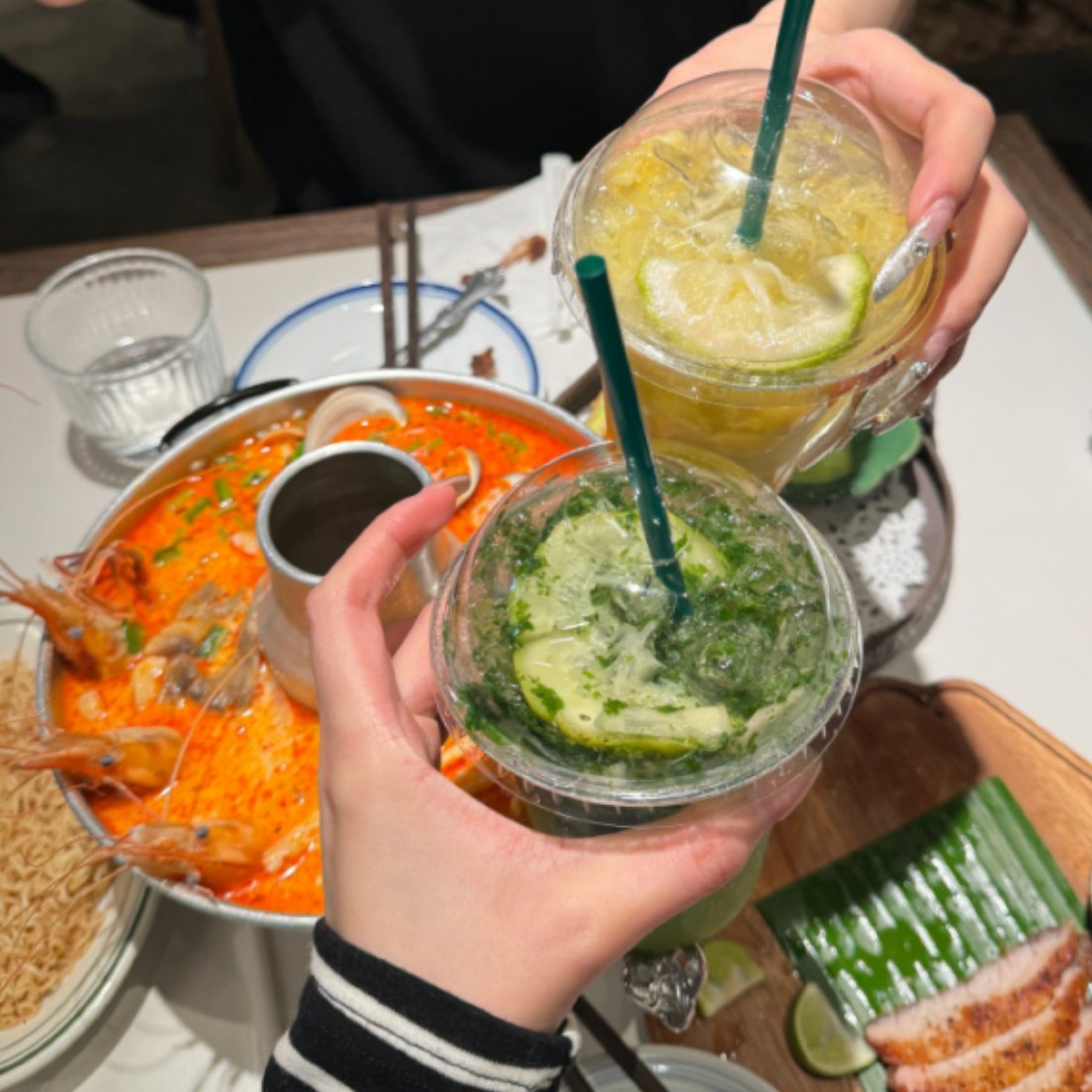 店名：杭州·兰纳小坞泰国菜 ​  这家泰国菜味道真的很不错，