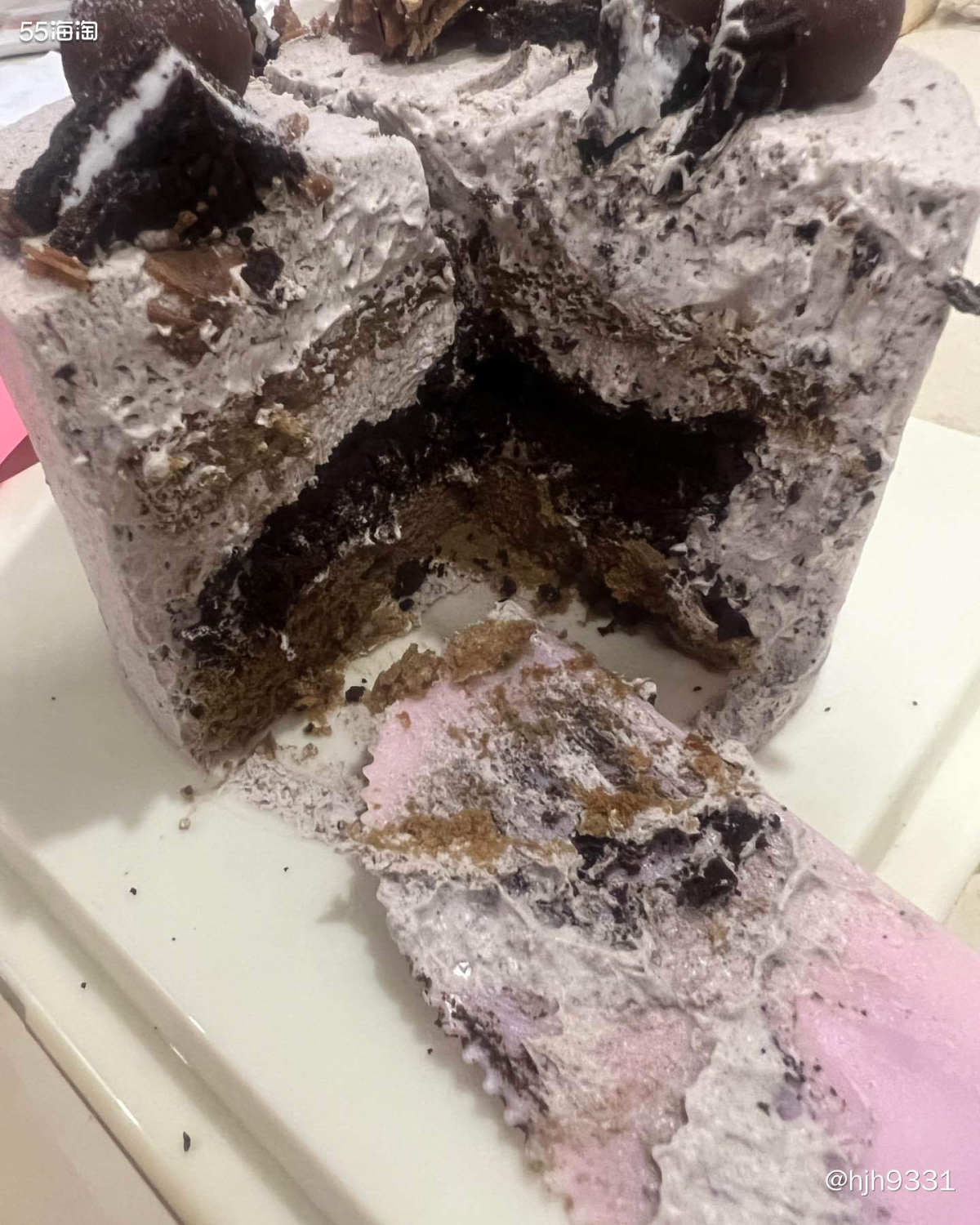 🍰最近家人生日，买了个小蛋糕意思一下，减+肥期间不能吃太多