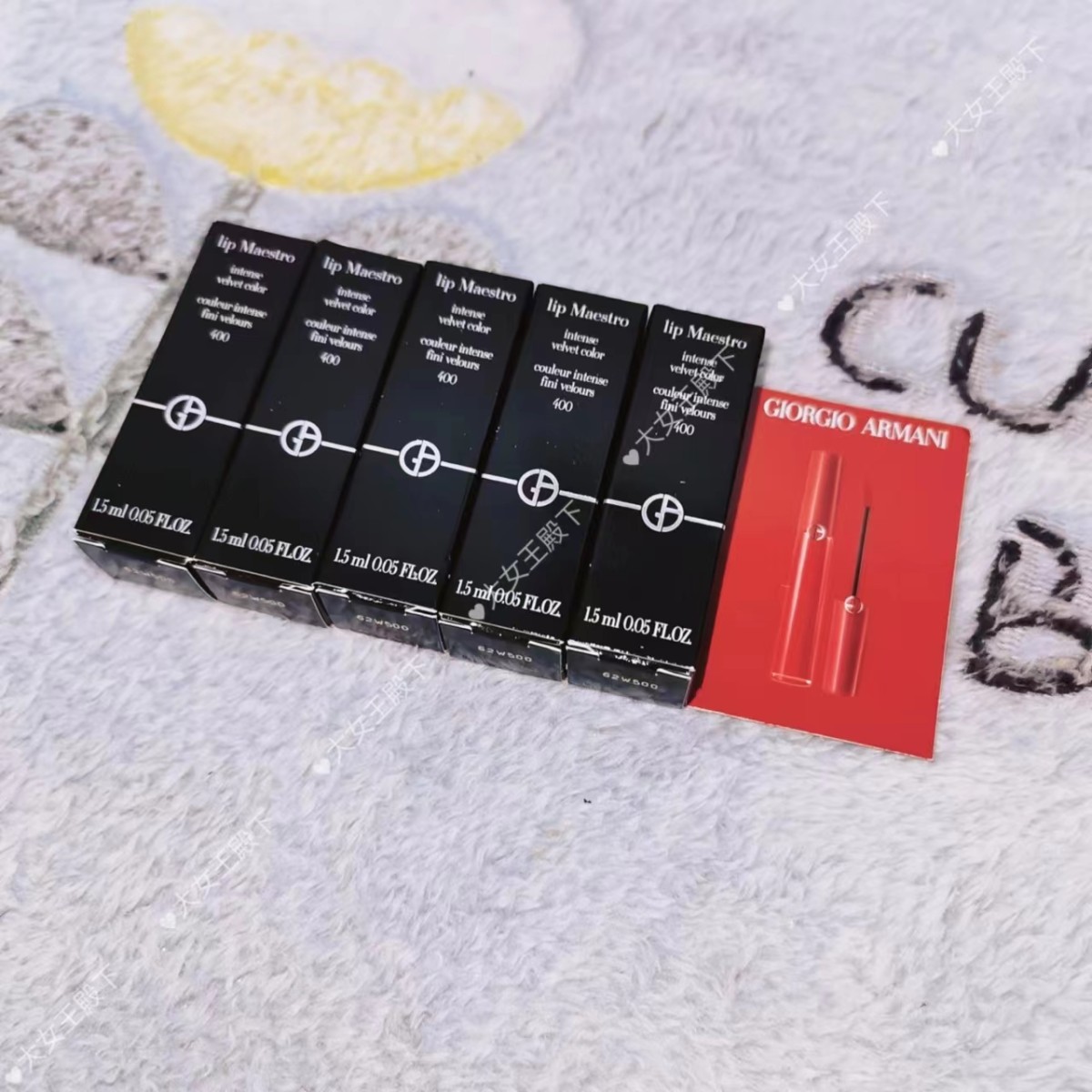 ☑️开箱： dior720口红*2, dior720唇釉*3