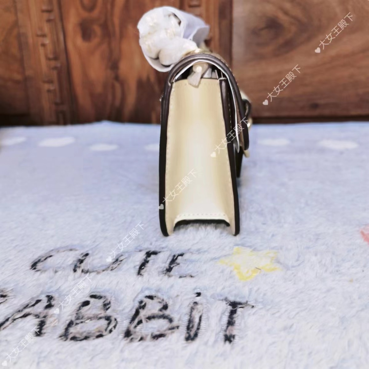 ☑️开箱： coach morgan20奶茶是链条包  ☑️