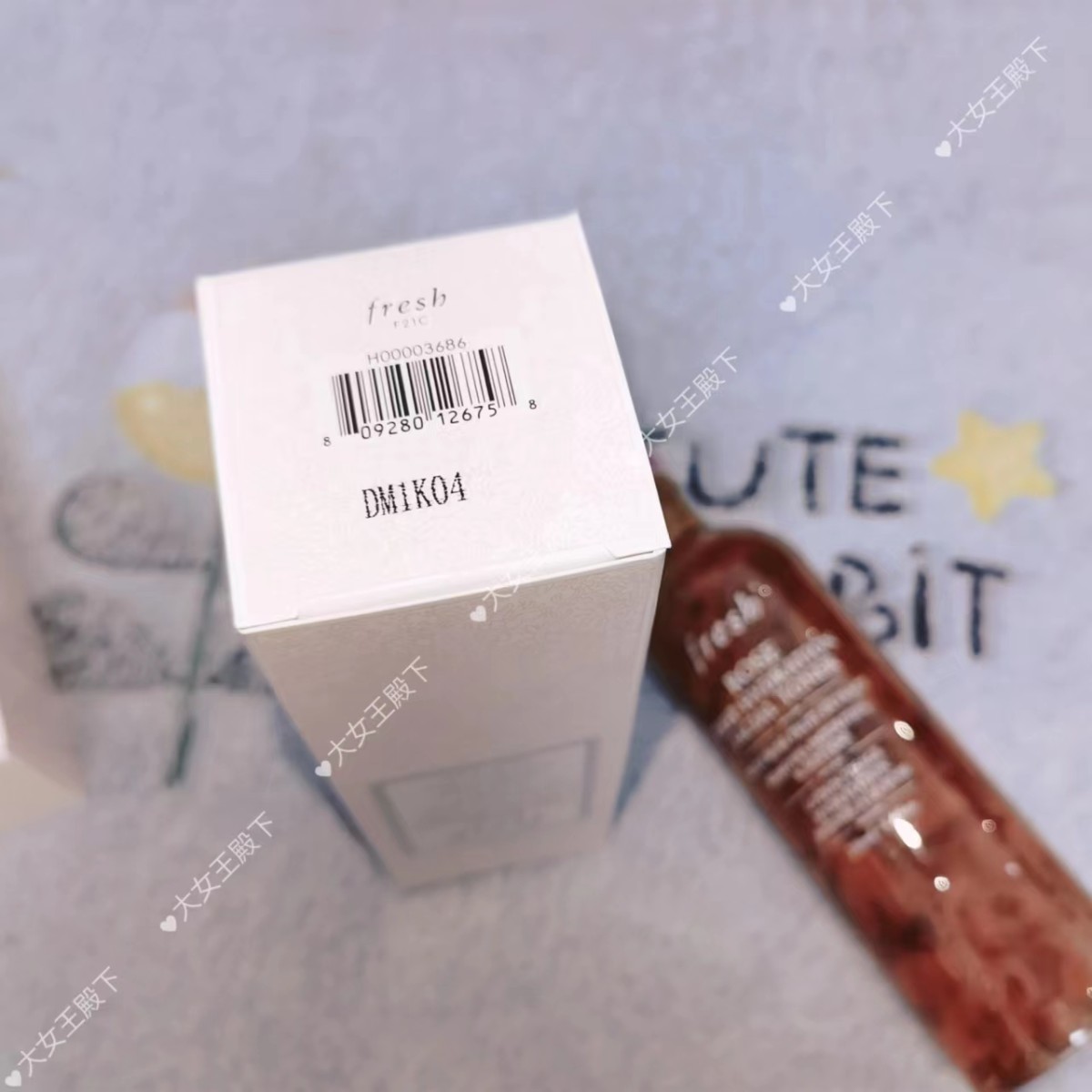 ☑️开箱： 资生堂***2 fresh玫瑰水*2 这一箱真够