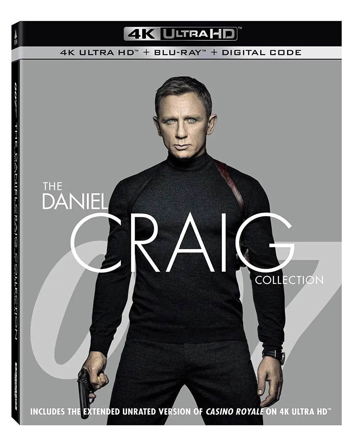 The Daniel Craig 4-Movie Bond Collection Pre-Order (4K UHD + Blu-ray + Digital)