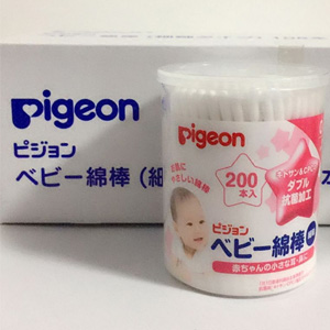 Pigeon贝亲 婴儿用抗菌清洁棉棒 200根