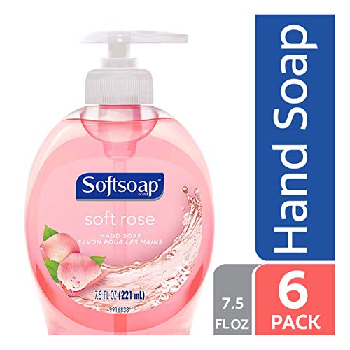 Softsoap 抗菌洗手液6瓶，玫瑰清香超好闻
