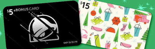 $15 Taco Bell eGift Card + $5 Bonus Card