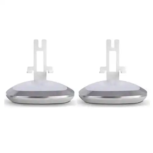 Pair of Flexson Illuminated Speaker Stands for Sonos Play:1