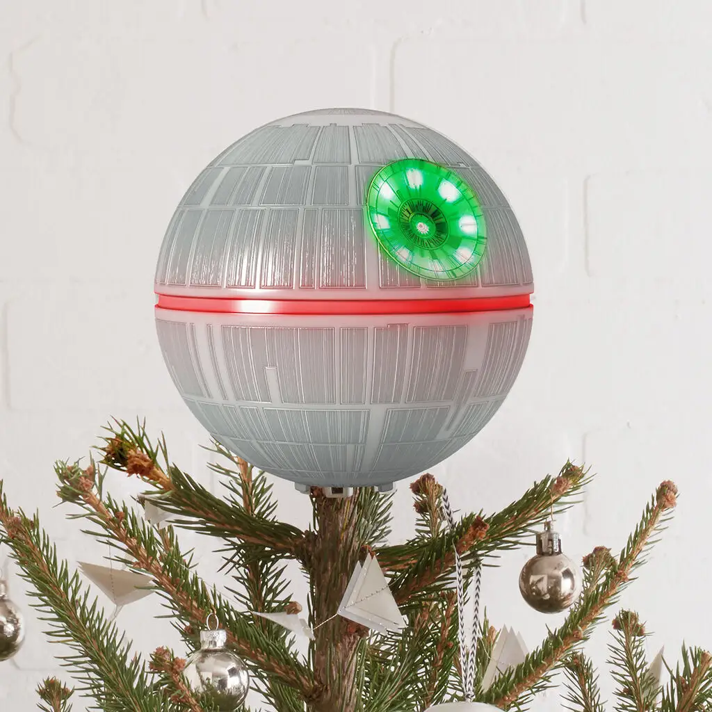 Hallmark Star Wars Christmas Ornaments: 6.3" Death Star Christmas Tree Topper