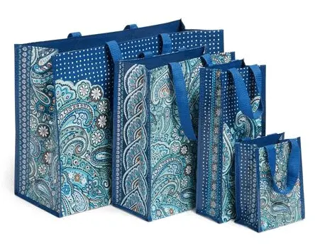 Vera Bradley 50% Off Select Sale Styles: 4-Piece Market Tote Set (various) $10, Lighten Up Lunch Tote (various) $17.50 & More + Free Shipping