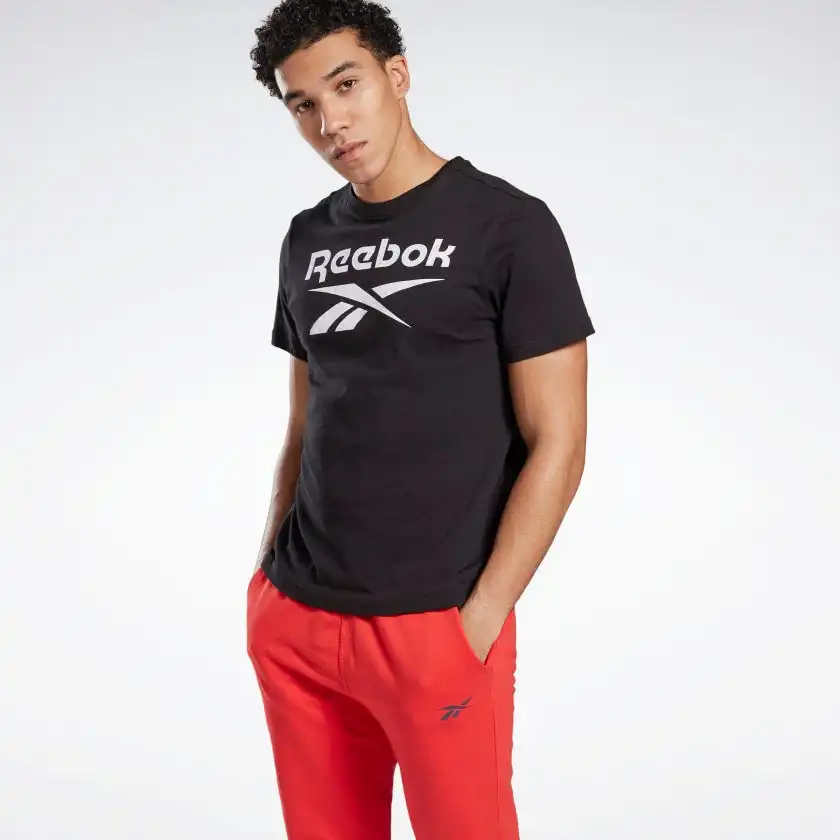 Reebok Apparel: Men's Workout Ready Shorts $10, Men's or Women's Graphic Tees
