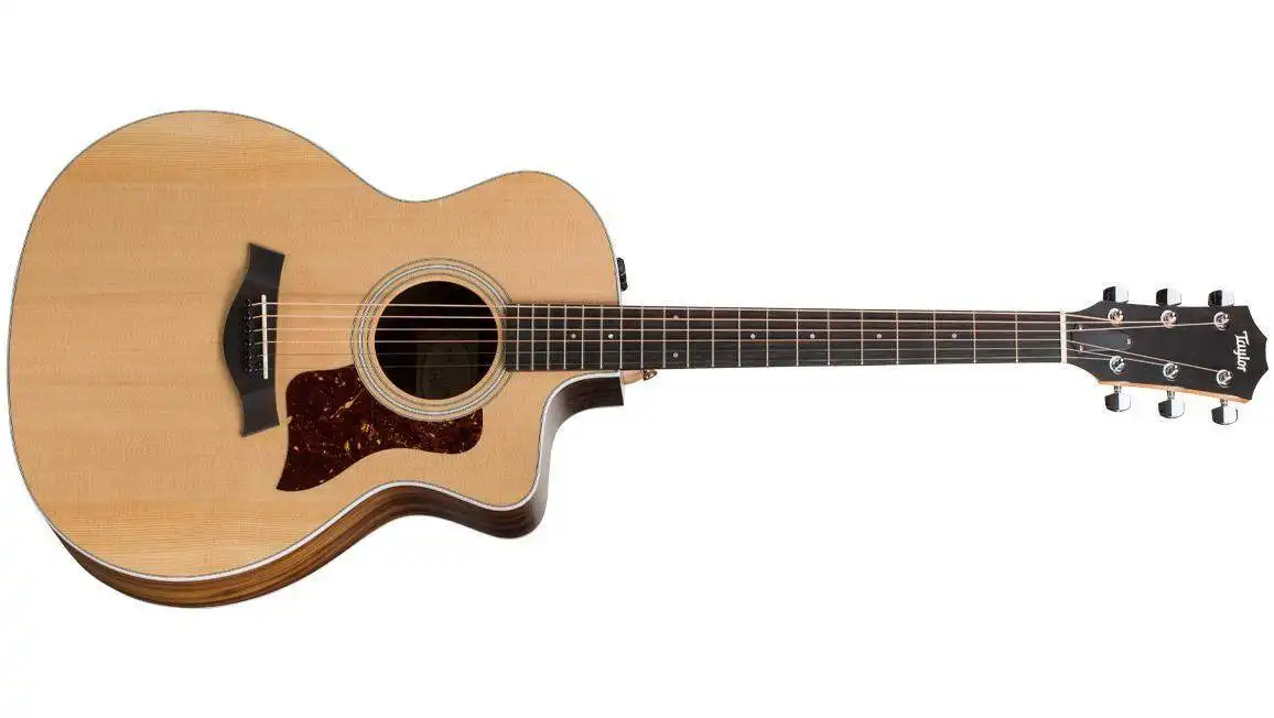 Taylor Guitars: 214ce Acoustic-Electric Guitar + Acoustic Baby Guitar