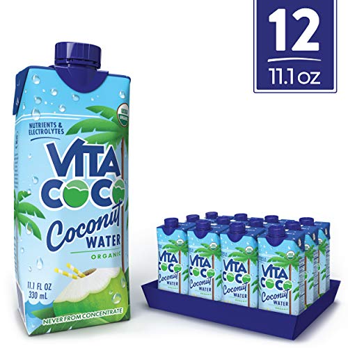 补货！Vita Coco 百分百有机纯椰汁，11.1盎司/瓶，共12瓶