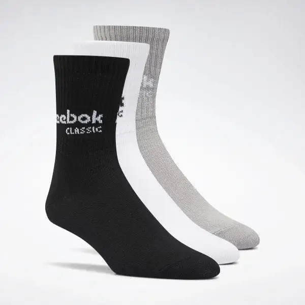 Reebok 3-Ct Reebok One Series Thin Headbands $2.80, 3-Pair Classics Crew Socks