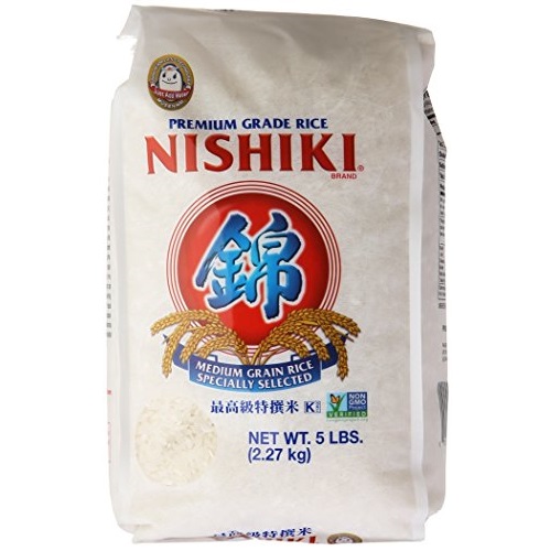 Nishiki Medium Grain Rice, 5 Pound