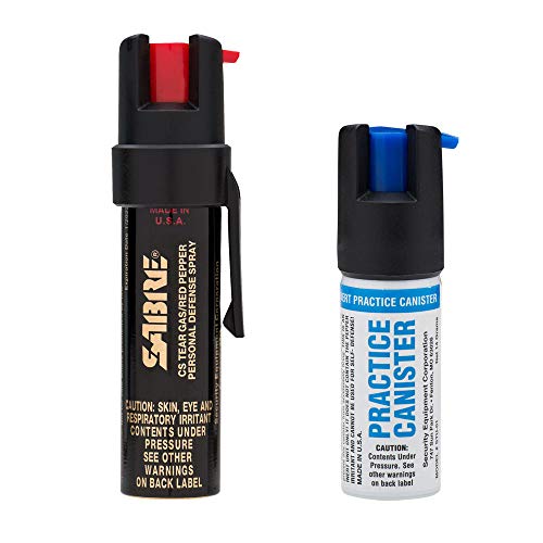 拒绝伤害！注意防身！ 史低价！SABRE 3-IN-1 Pepper Spray 防身喷雾 + 训练罐套装