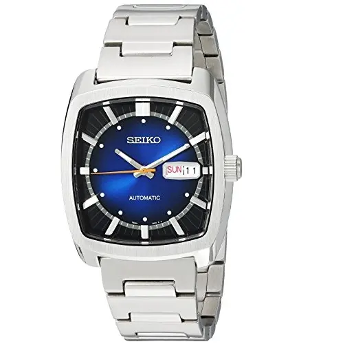 Seiko Men's 'RECRAFT Series' Automatic Stainless Steel Casual Watch, Color:Silver-Toned (Model: SNKP23)