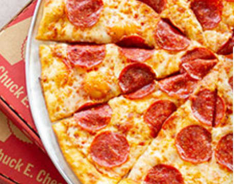 Chuck E. Cheese Personal 1-Topping Pizza