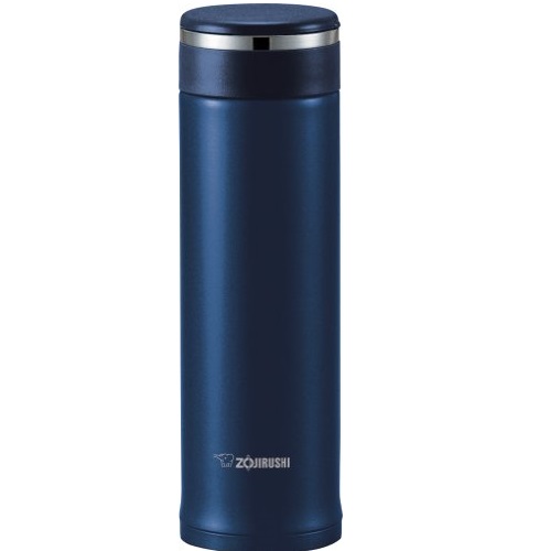 Zojirushi SM-JTE46AD Stainless Steel Travel Mug with Tea Leaf Filter, 16-Ounce, Deep Blue