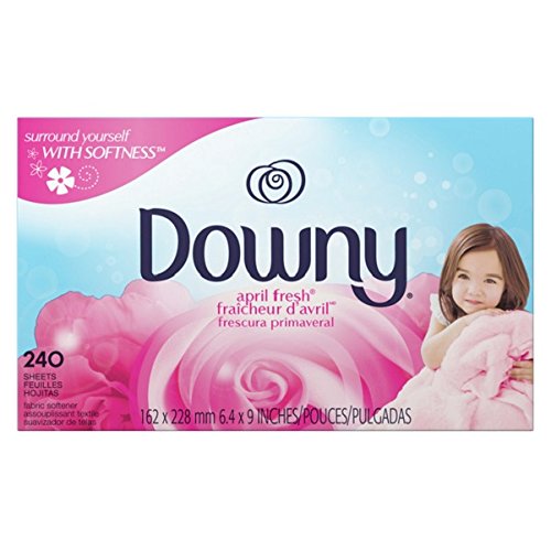 Downy April Fresh Fabric Softener Dryer Sheets, 240 count