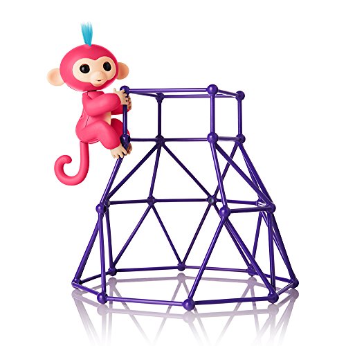 Fingerlings - Jungle Gym Playset + Interactive Baby Monkey Aimee