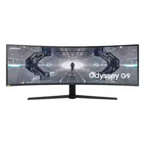SAMSUNG 49-inch Odyssey G9 - QHD, 240hz, 1000R Curved Gaming Monitor, 1ms, NVIDIA G-SYNC & FreeSync, QLED (LC49G95TSSNXZA)
