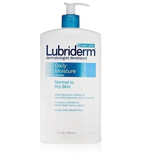 Lubriderm 身体保湿乳，适合中性和干性皮肤，24 oz 大瓶装