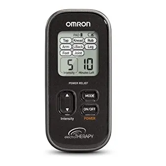 OMRON Max Power Relief TENS Unit Muscle Stimulator, Simulated Massage Therapy for Lower Back, Arm, Shoulder, Leg, Foot, and Arthritis Pain, Drug-Free Pain Relief (PM500)