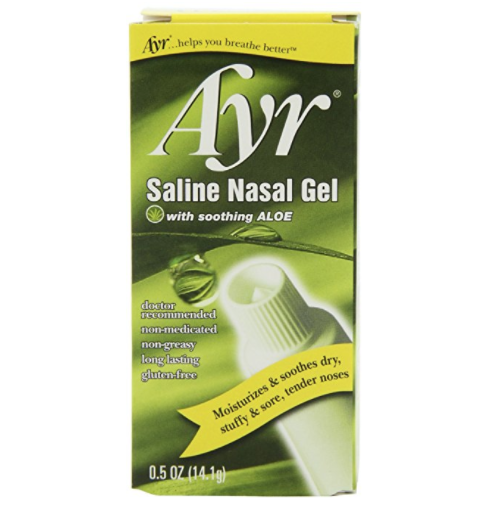 Ayr 含舒缓芦荟的盐水鼻腔缓解凝胶， 0.5oz