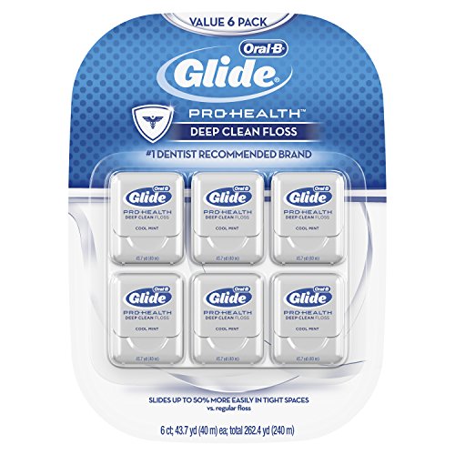 Oral-B Glide Pro-Health 薄荷牙线，40米/盒，6盒装